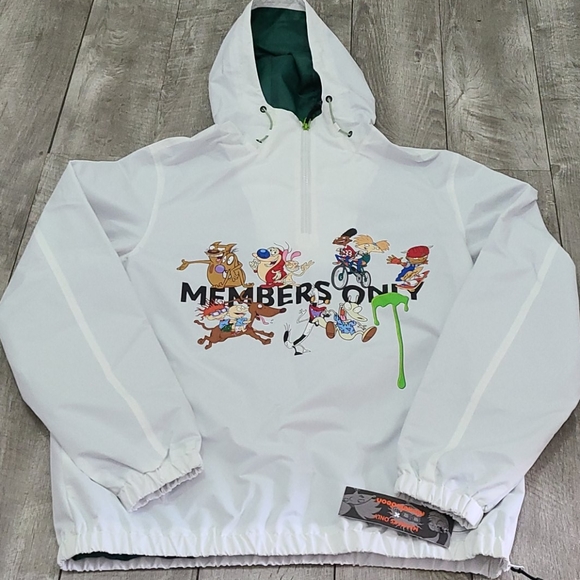 Members Only x Nicke Other - Members Only x Nickelodeon Men Windbreaker M, NWT